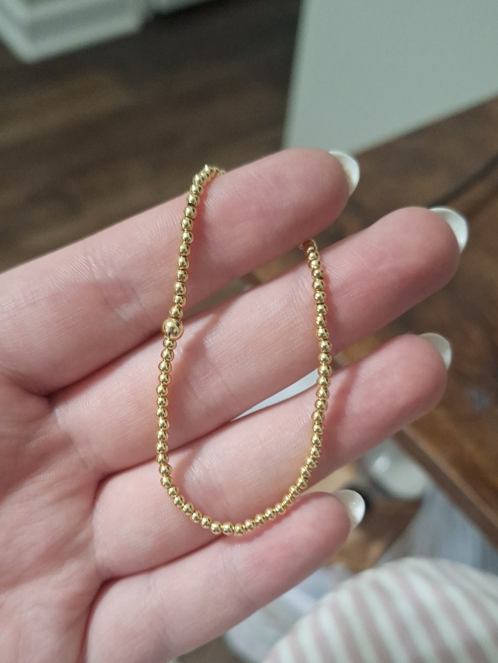 Enewton Gold Stretch Bracelet
